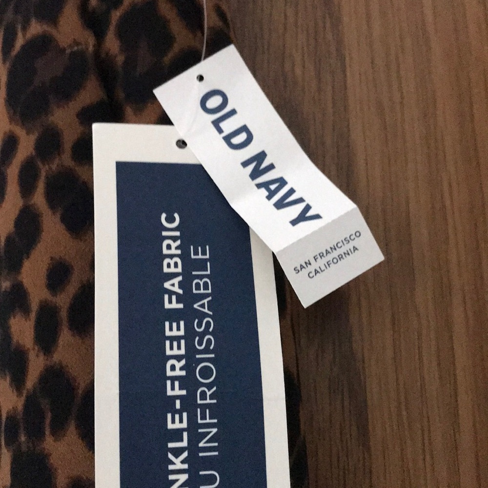 Old Navy Brand New Leopard Pant Sz 14P - Picture 3 of 4